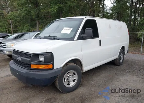 2015 Chevrolet Express 2500 Work Van from USA, damaged, VIN 1GCWGFCF2F1280273